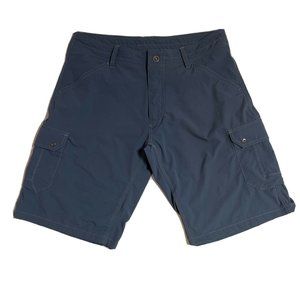 NWOT KUHL Renegade Men's Slate Blue Cargo Shorts S